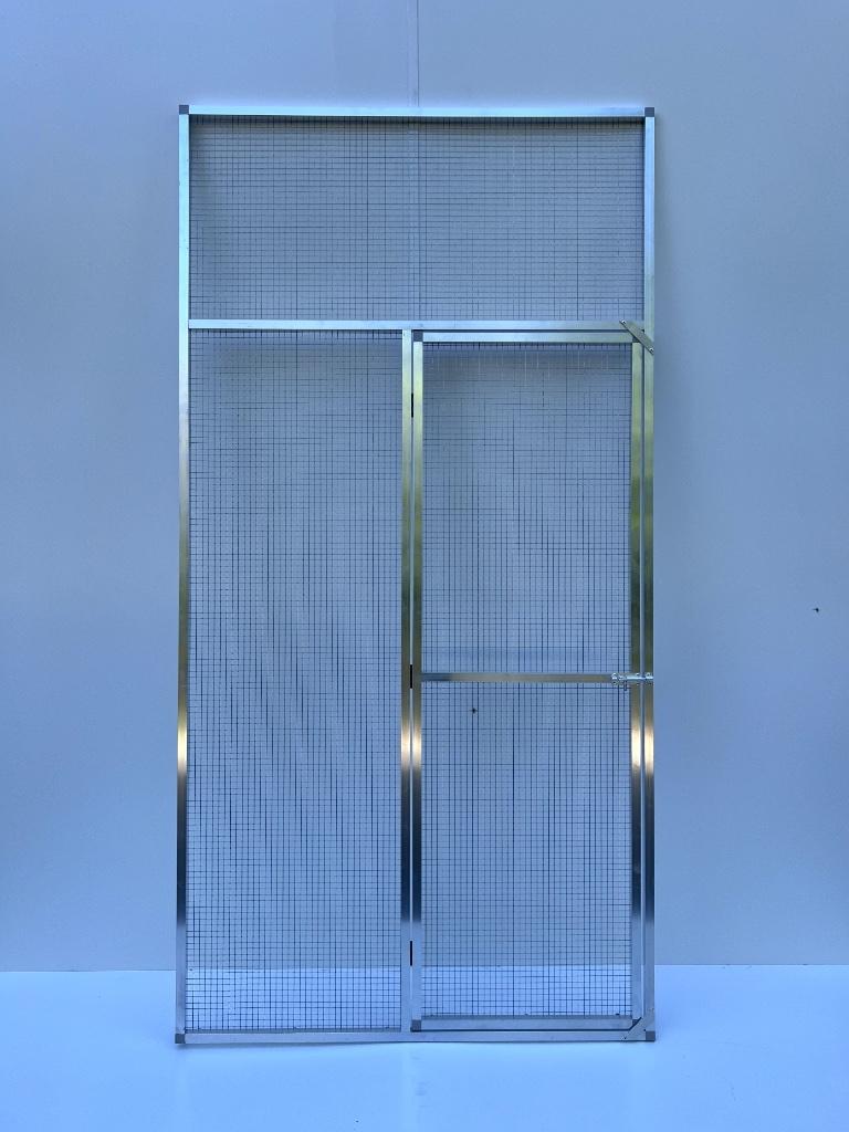 Voliere 1m br x 2m h x 1m d, Ophalen, Nieuw, Aluminium, Vogelkooi