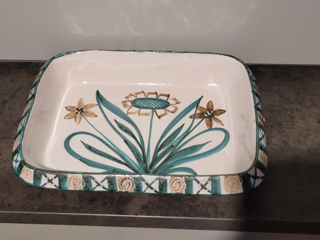Robert Picault Vallauris grote keramische schaal, Antiek en Kunst, Ophalen of Verzenden