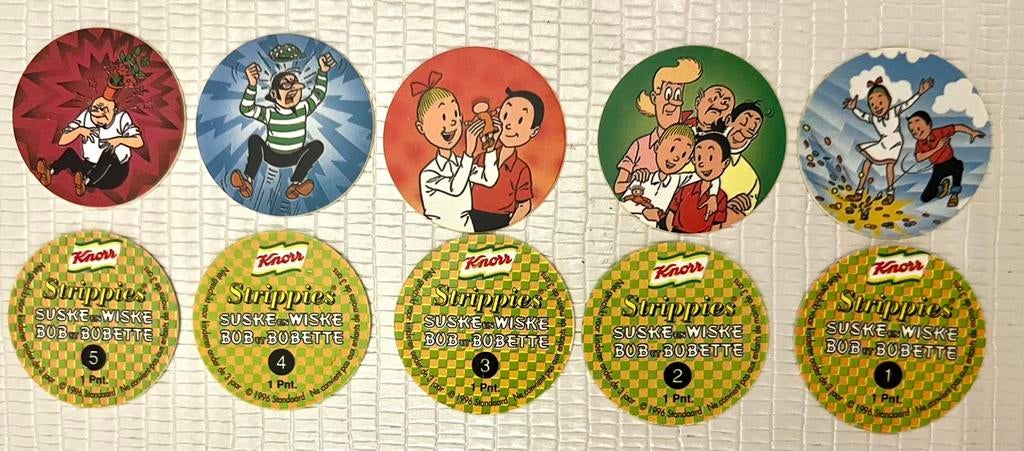 Suske en Wiske Strippies 1996, Verzamelen, Flippo's, Ophalen of Verzenden, Strip, Losse flippo's