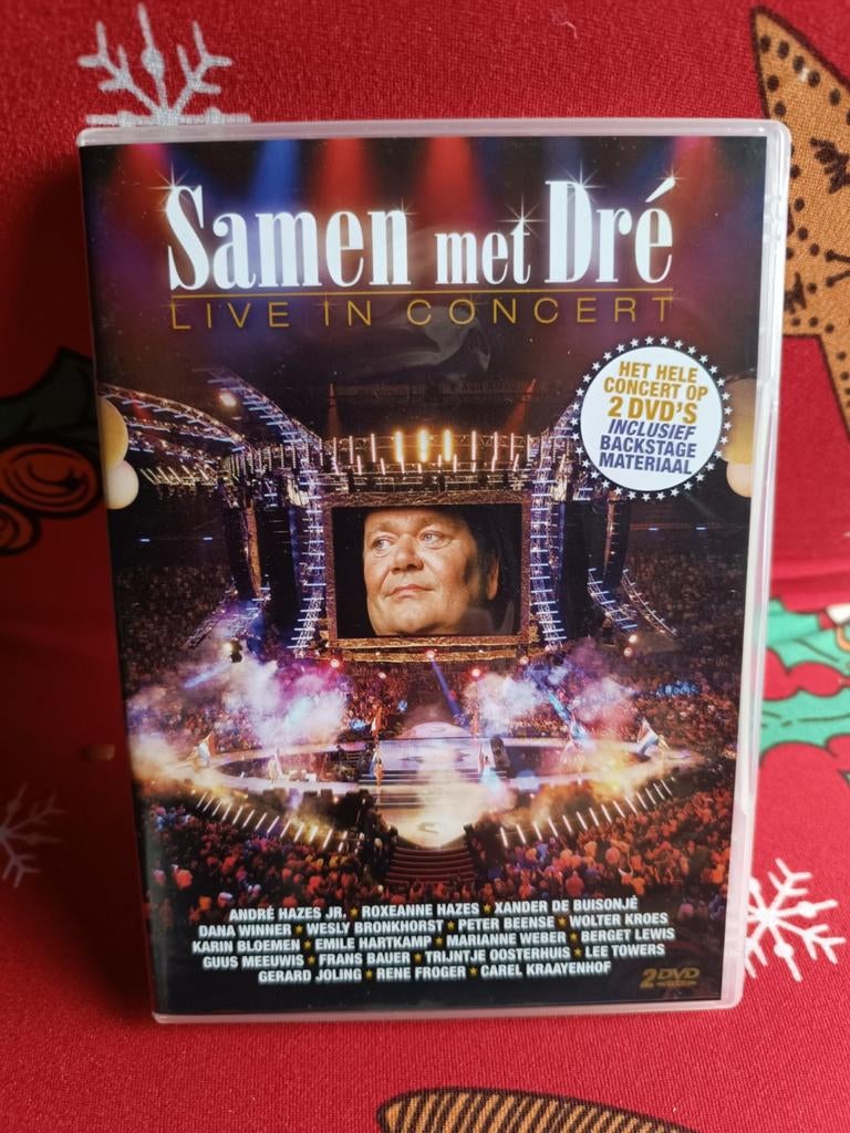 Samen met Dré : Live in concert   2 dvd, CD & DVD, DVD | Musique & Concerts, Enlèvement ou Envoi