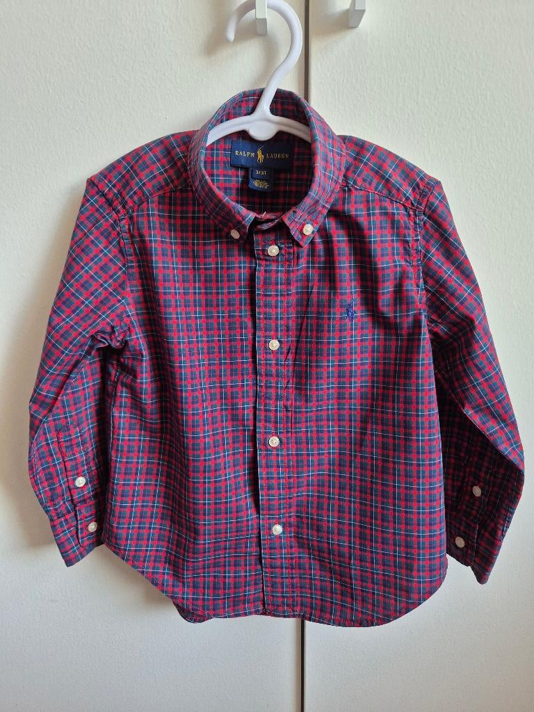Hemdje Ralph lauren 3 jaar, Garçon, Enlèvement ou Envoi, Chemise ou Chemisier, Utilisé