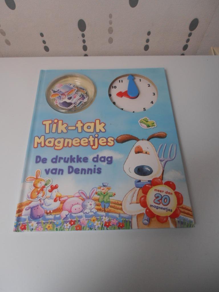 Boek Tik-Tak magneetjes De drukke dag van Dennis, Ophalen of Verzenden