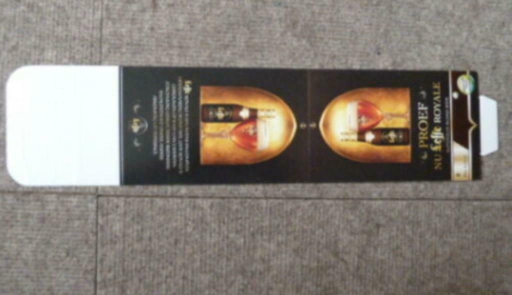 Nieuwe tafel reclame LEFFE ROYALE Superieur blond bier - NL, Ophalen of Verzenden, Nieuw, Reclamebord, Plaat of Schild, Leffe