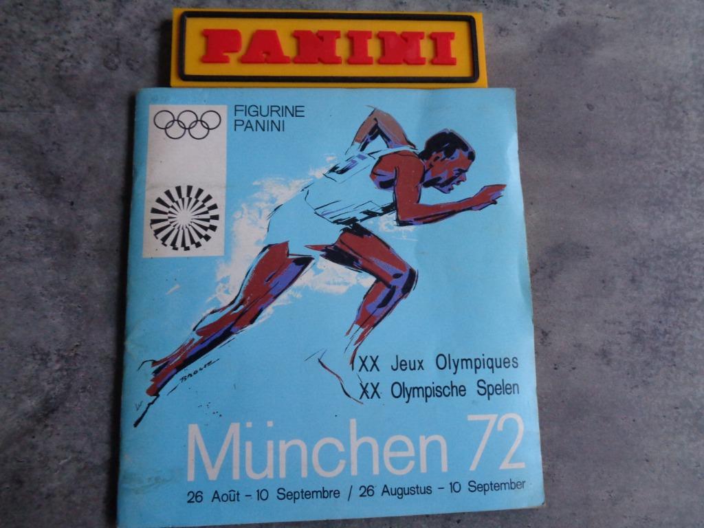 PANINI STICKER ALBUM MUNICH 72 JEUX OLYMPIQUES complet, Enlèvement ou Envoi, Comme neuf, Autocollant