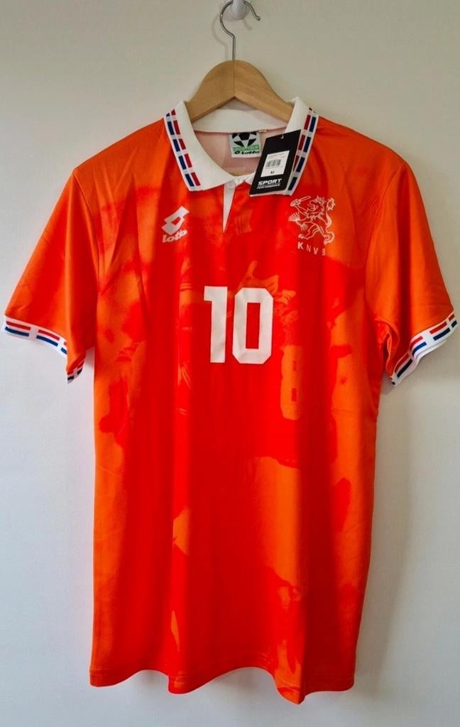Nederlands elftal Bergkamp Voetbalshirt EK 1996, Verzenden, Zo goed als nieuw