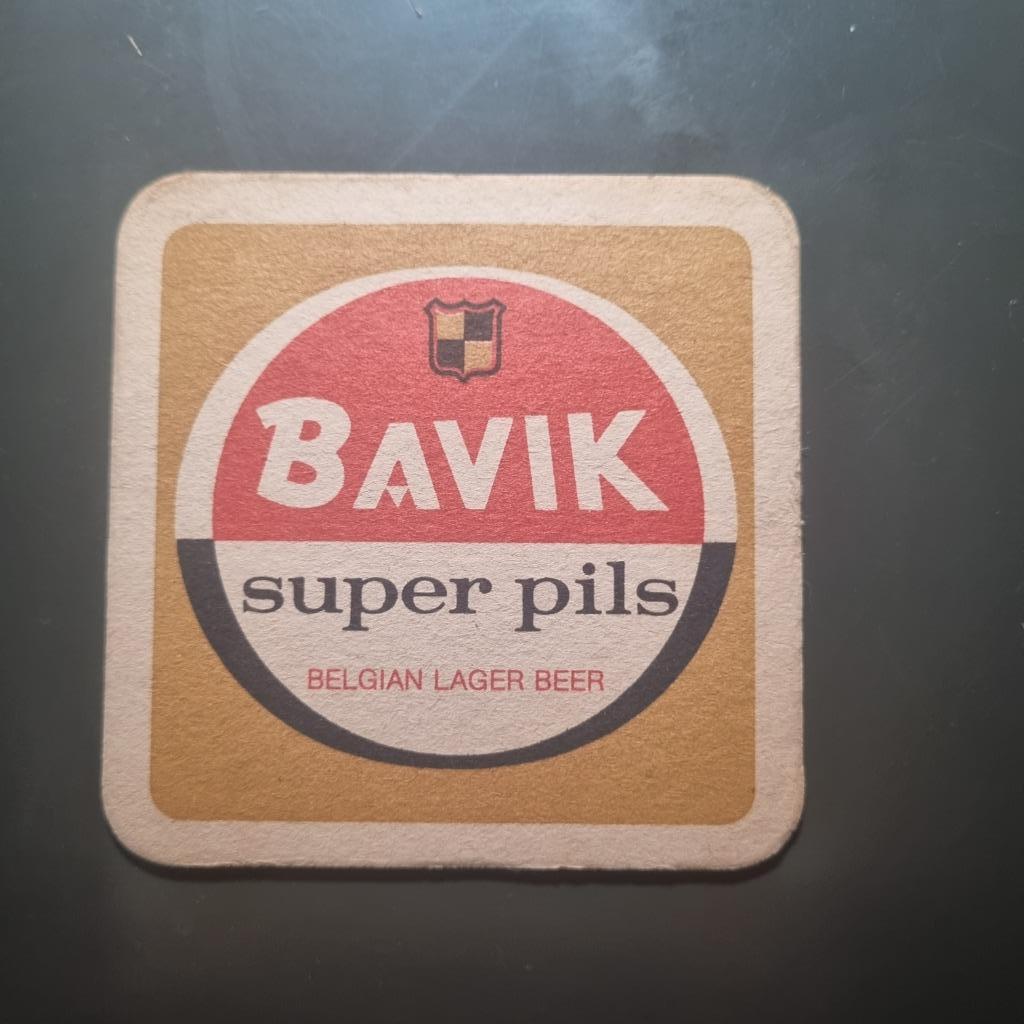 Sous Bock Bavik (modèle 1), Ophalen of Verzenden, Gebruikt, Viltje(s), Overige merken