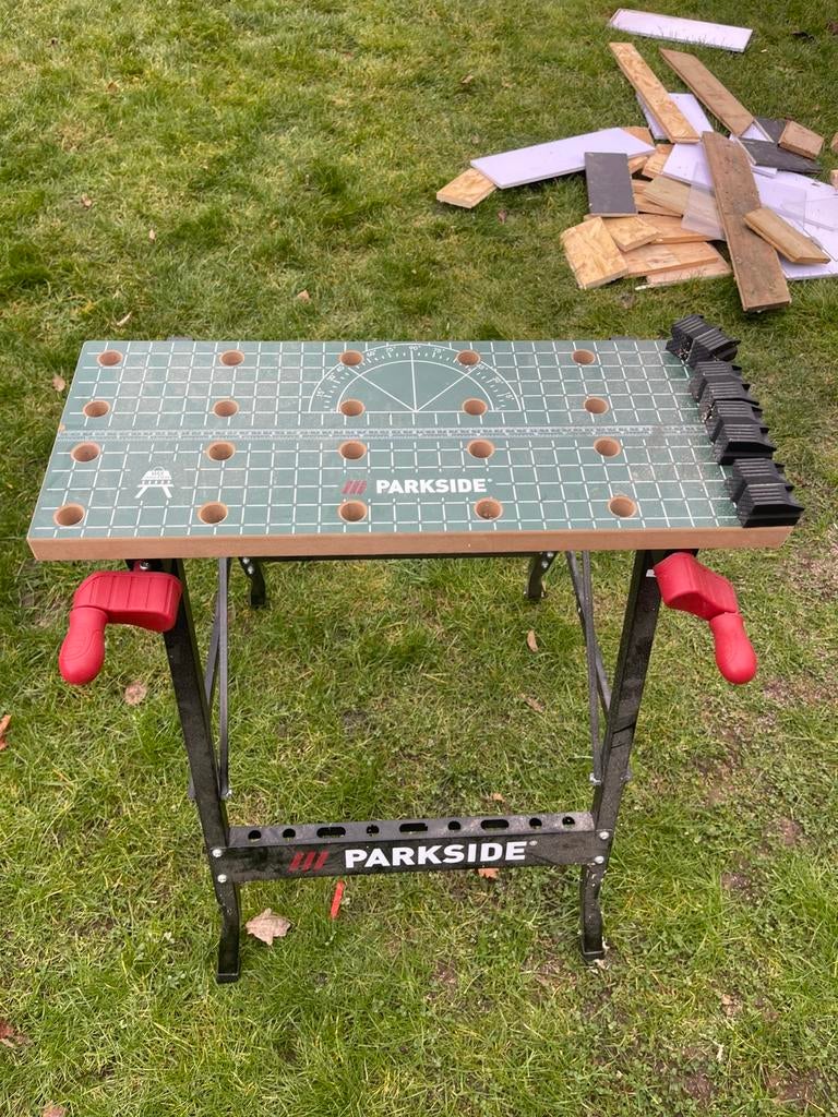 Werktafel, Ophalen, Zo goed als nieuw, Bankschroef