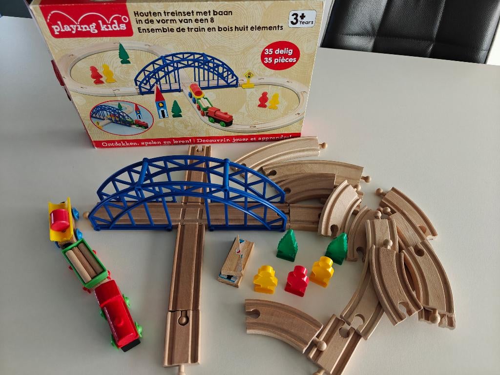 houten treinspoor met brug, Ophalen, Gebruikt, Overige typen