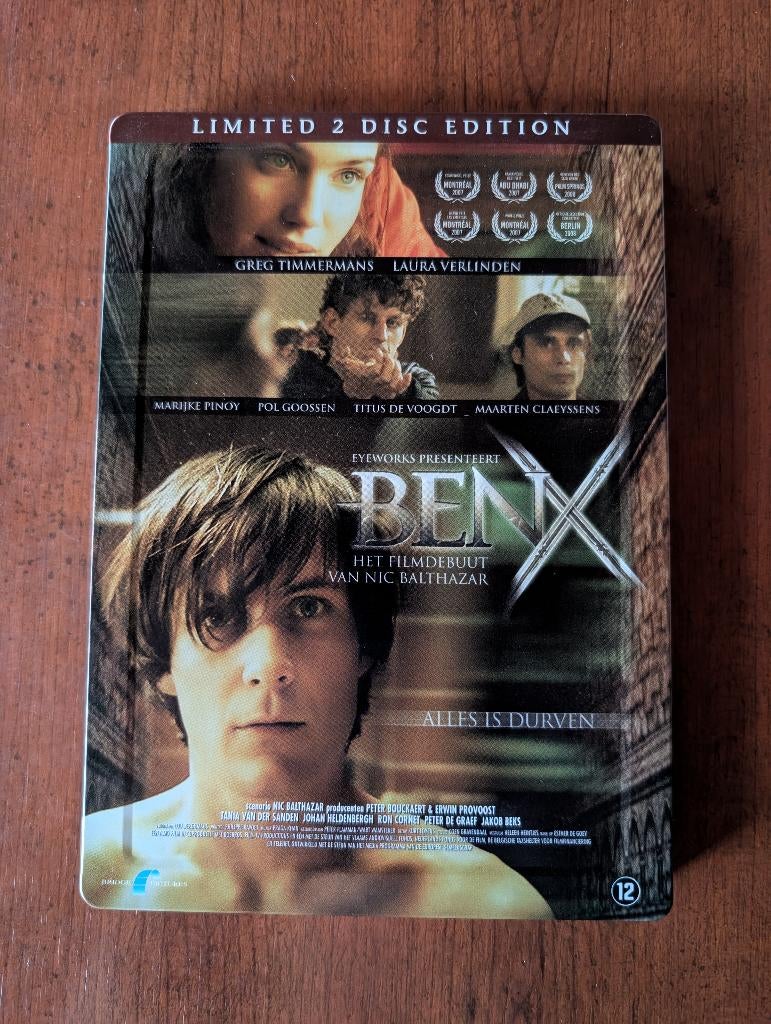 DVD box: Ben X (limited 2 disc edition), Boxset, Ophalen of Verzenden, Nieuw in verpakking, Film