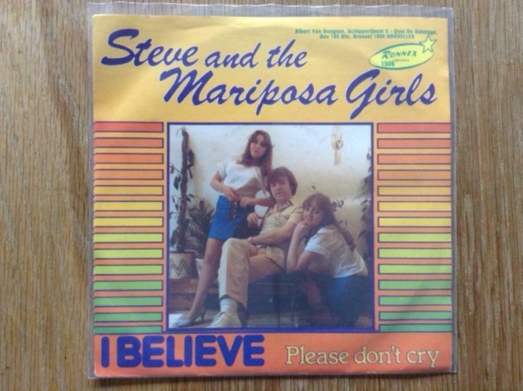 single steve and the mariposa girls, Enlèvement ou Envoi, 7 pouces, Pop, Single