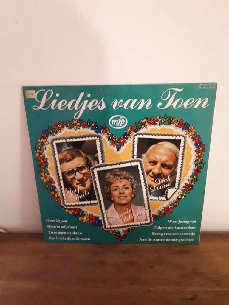 Lp: Liedjes van Toen, Ophalen of Verzenden, Zo goed als nieuw