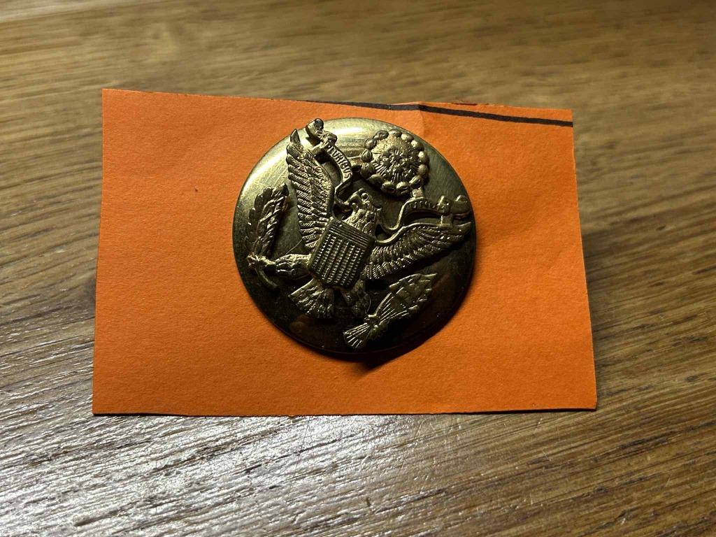 WWII  insigne casquette U.S pour sous off et pour la troupe, Envoi, Autres, Autres types