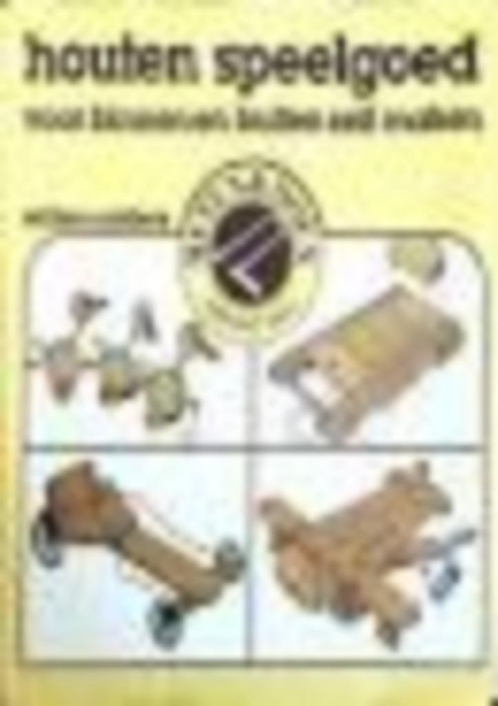 Houten speelgoed voor binnen en buiten zelf maken W. Aalders, Boeken, Hobby en Vrije tijd, Houtbewerking, Ophalen of Verzenden