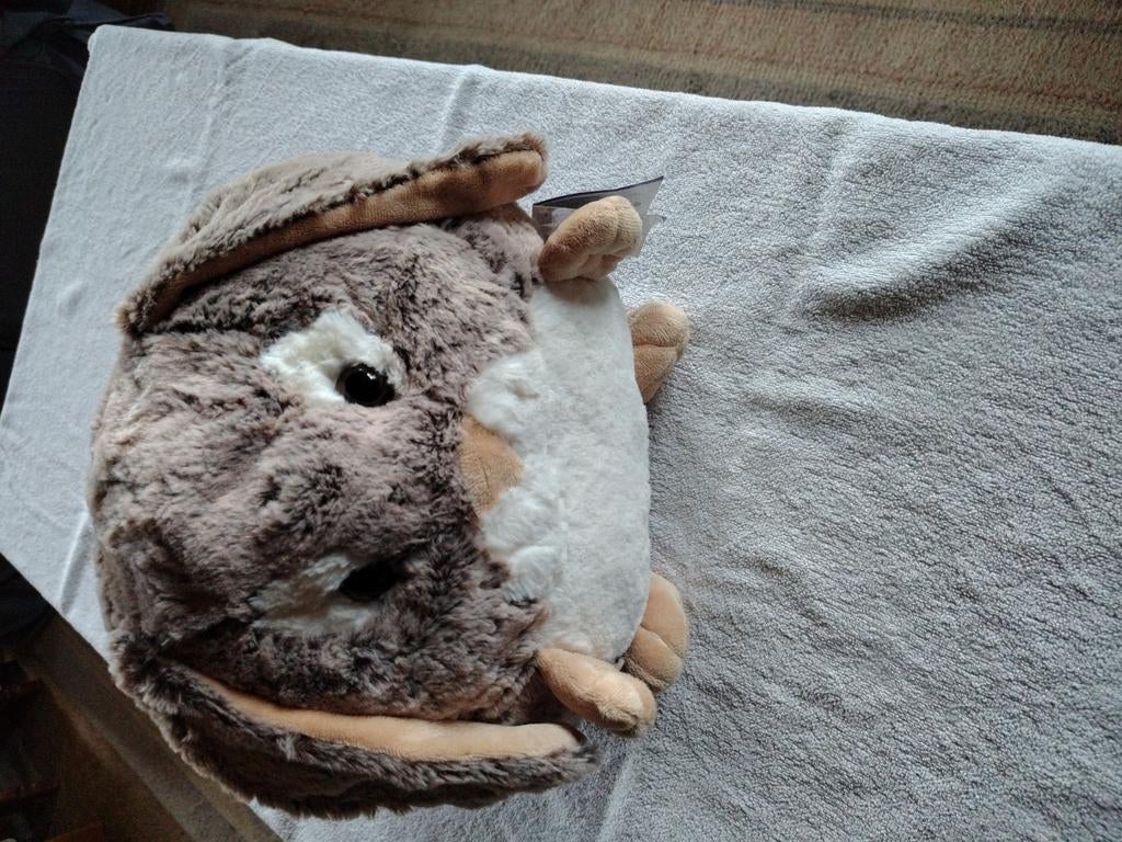 Knuffel Bunny, en handwarmer., Ophalen of Verzenden