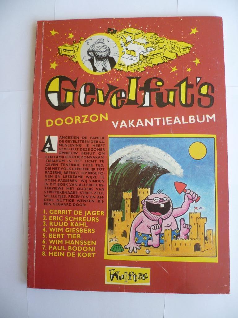 GEVELFUTS DOORZON VAKANTIEALBUM(+SEXBOM&AGENT666) UIT 1982, Gelezen, Verzenden, Willy Vandersteen, Eén stripboek