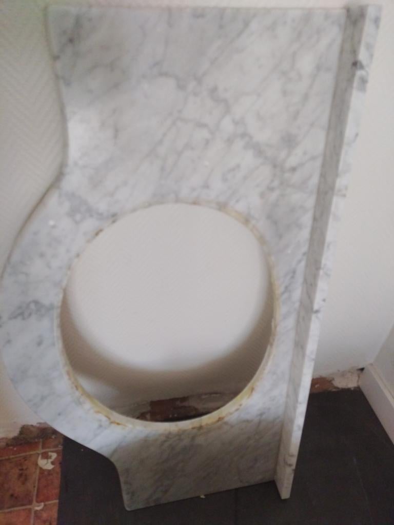 Mameren blad voor badmeubel en lavabo, Ophalen, Gebruikt