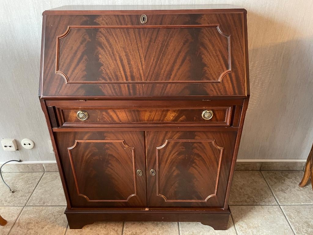 Secretaire meubel, Huis en Inrichting, Ophalen, Gebruikt, Engelse stijl