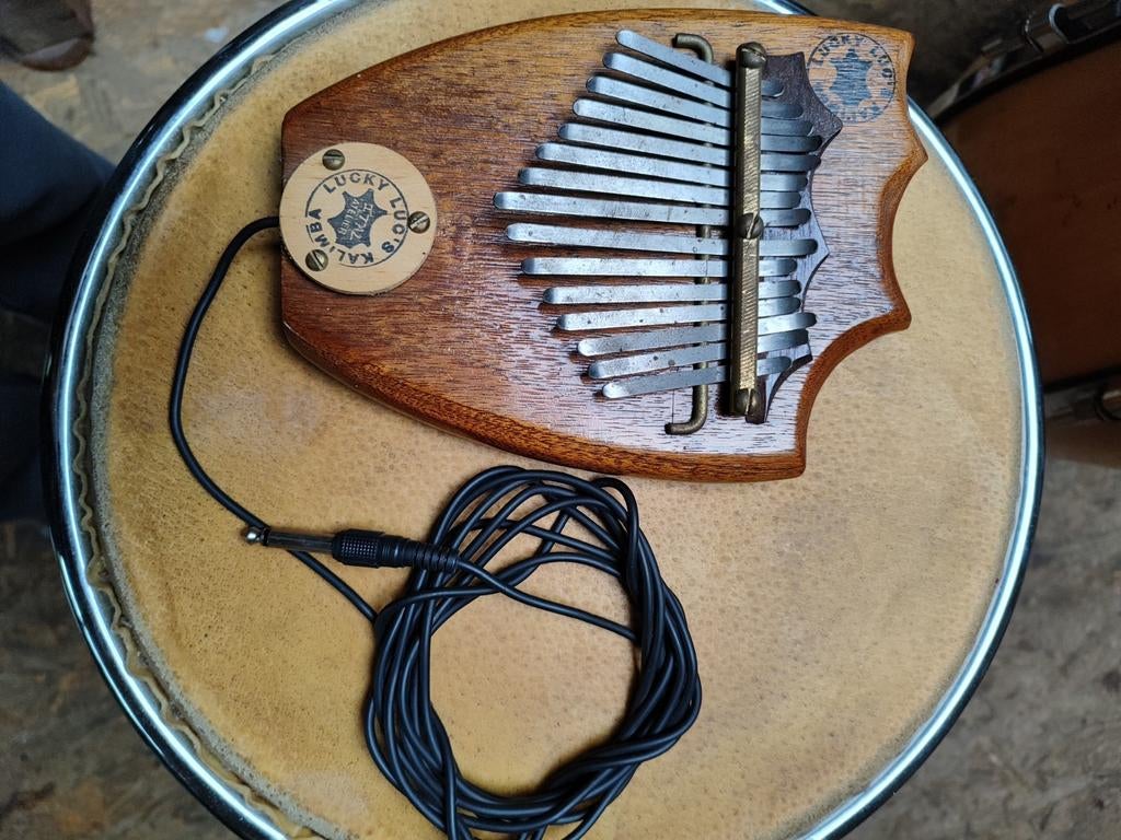 Kalimba,,, duimpiano, elektrische, Muziek en Instrumenten, Ophalen of Verzenden, Zo goed als nieuw