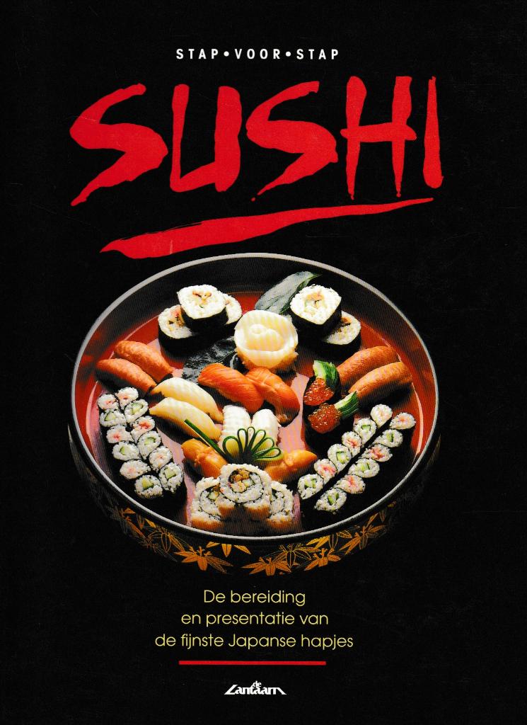 Boek : "Sushi - stap voor stap"., Verzenden