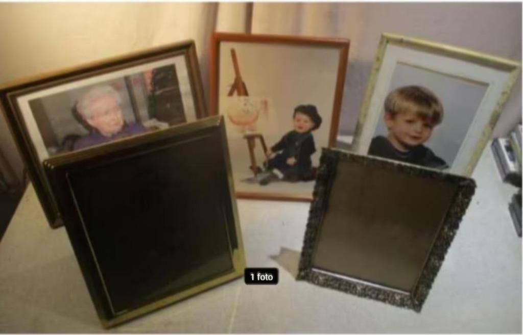 5 Grote Fotolijsten met staander, Ophalen of Verzenden, Zo goed als nieuw