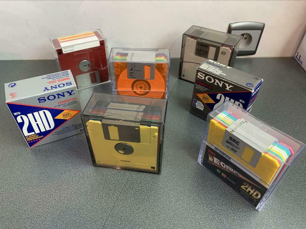 Boîte de 10 disquettes neuves, Neuf