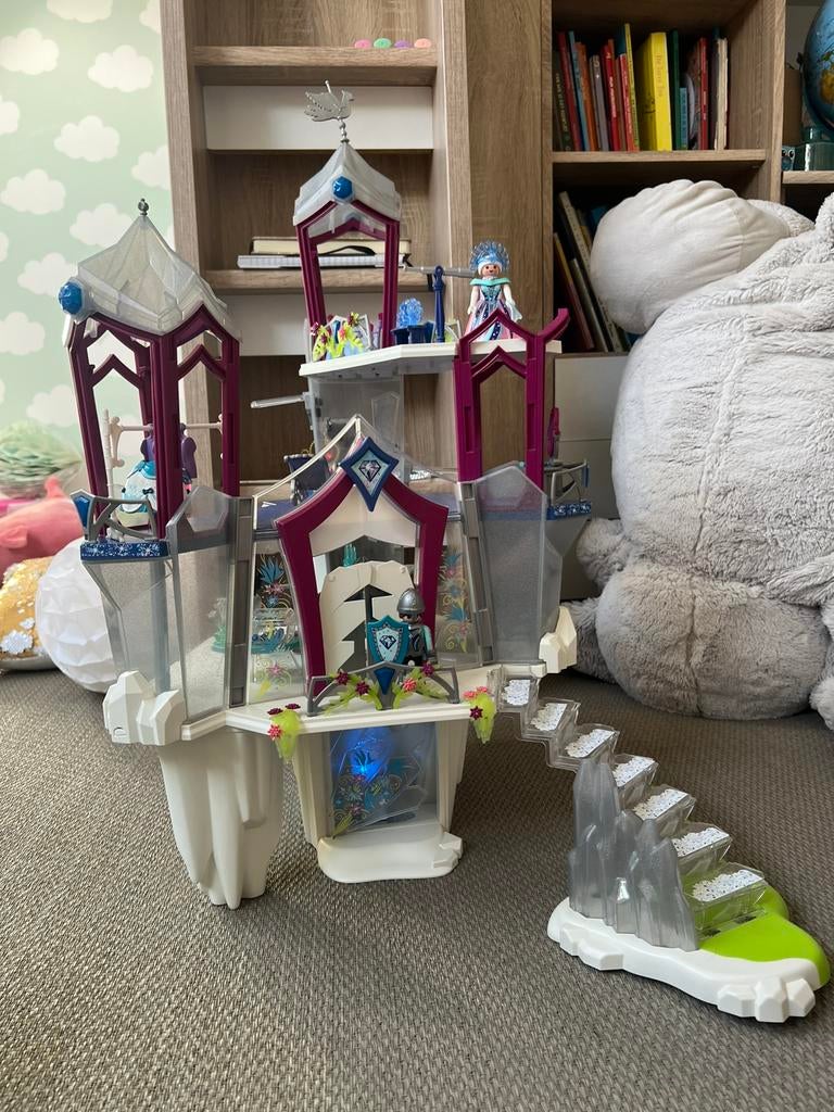 Playmobil Kristal kasteel (9469), Ophalen of Verzenden, Zo goed als nieuw