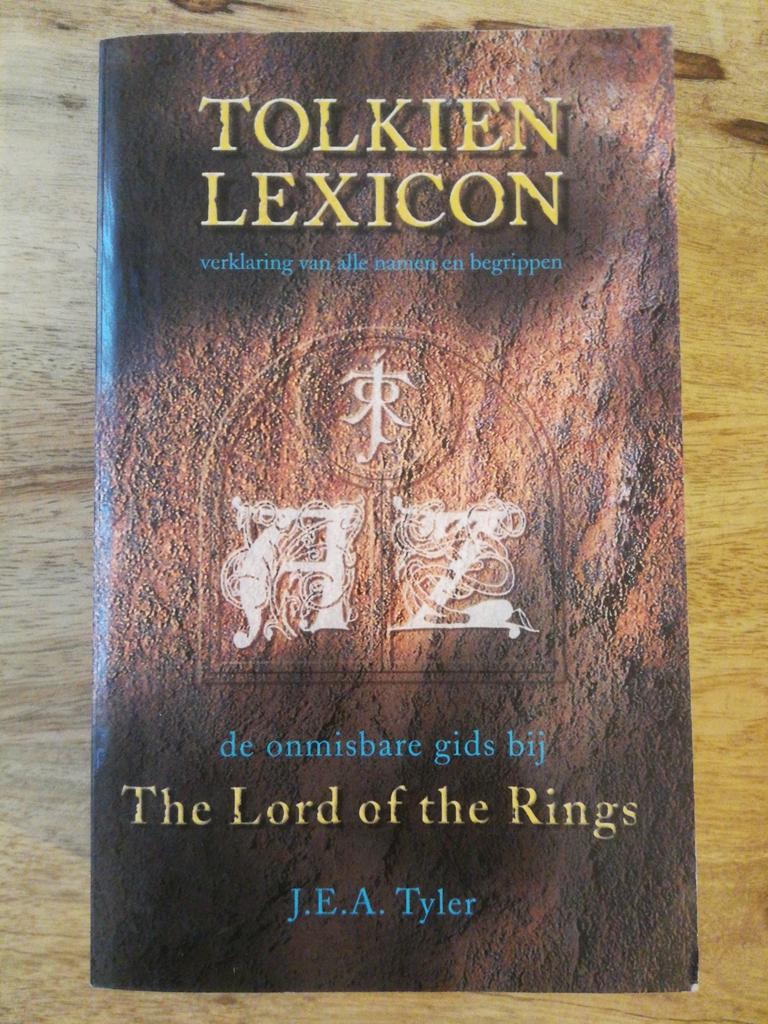 J.E.A. Tyler - Tolkien Lexicon, Ophalen of Verzenden, Zo goed als nieuw, J.E.A. Tyler