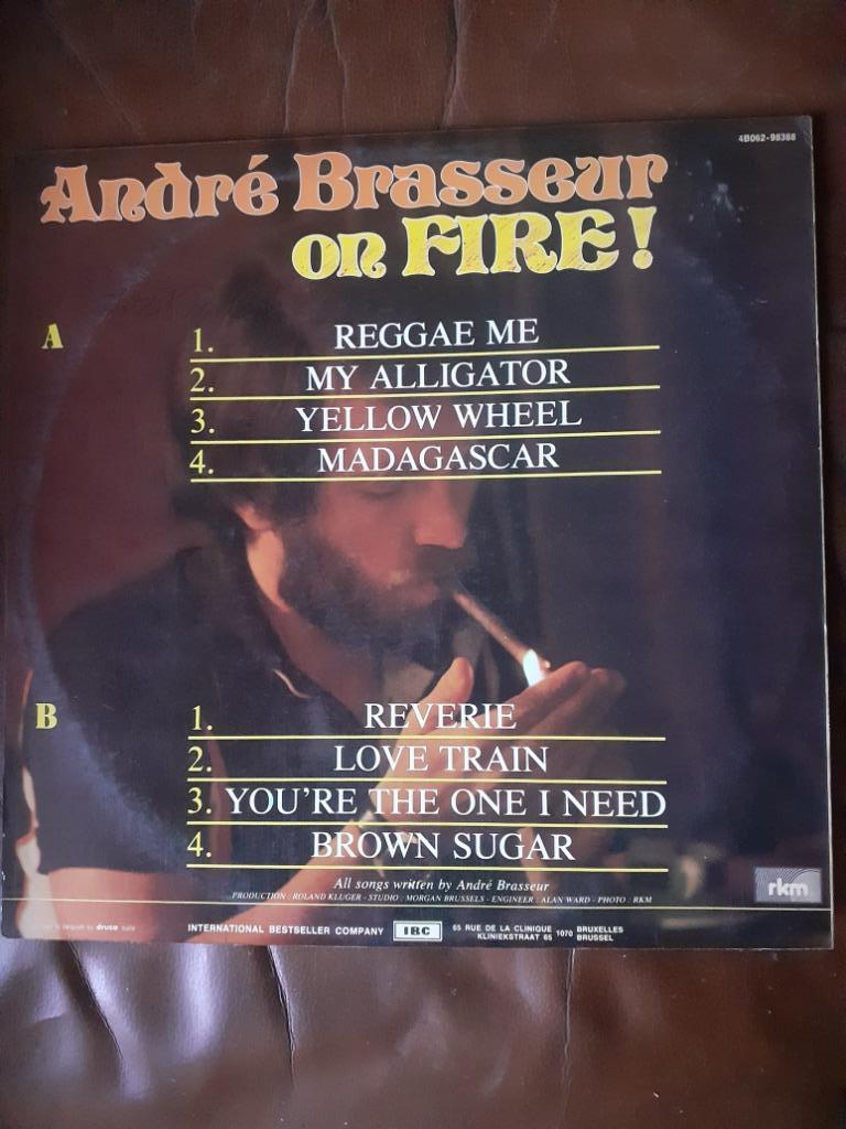LP André Brasseur : On fire! (Belpop), Enlèvement ou Envoi