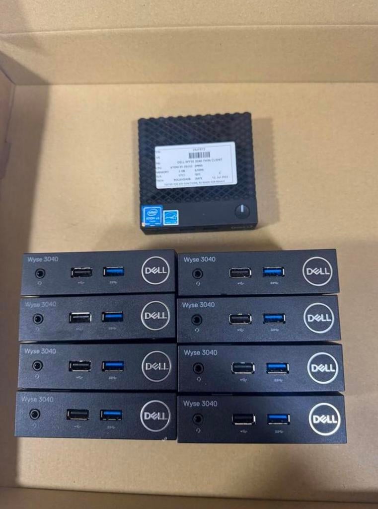 Partij 150x Dell Wyse thin client 3040 No Bios, Computers en Software, Desktop Pc's, Ophalen