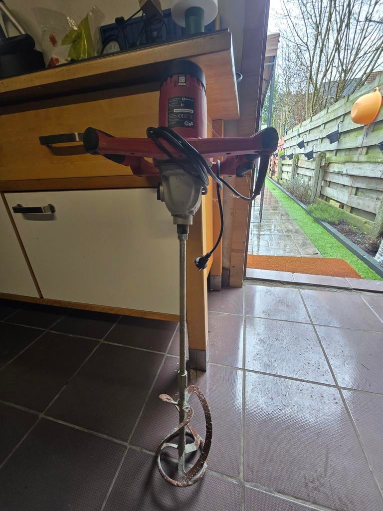 Mortelmixer, Ophalen