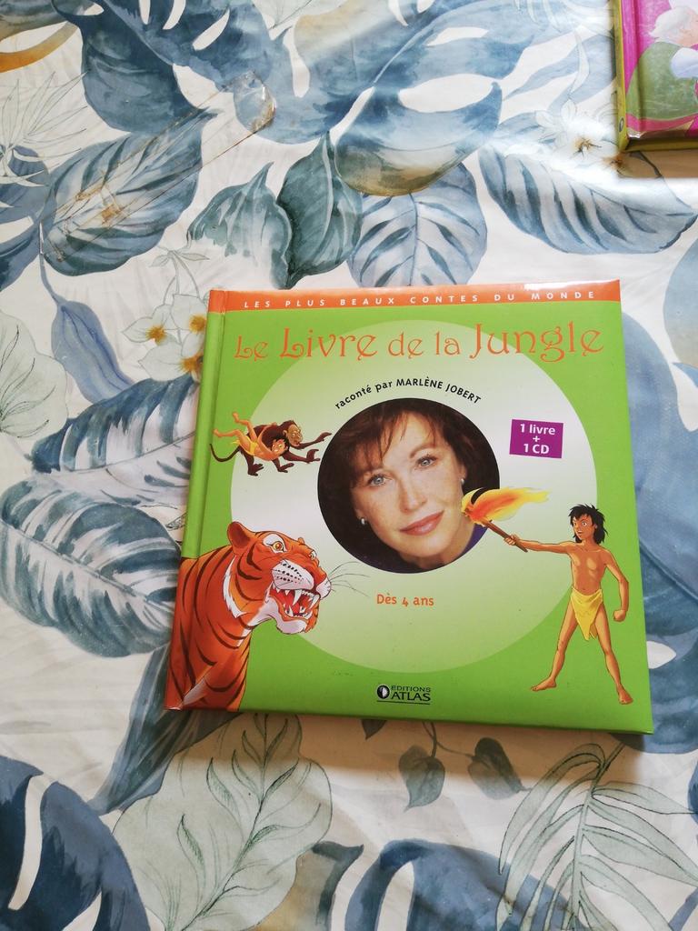 Livre + CD Le Livre de la Jungle., Comme neuf