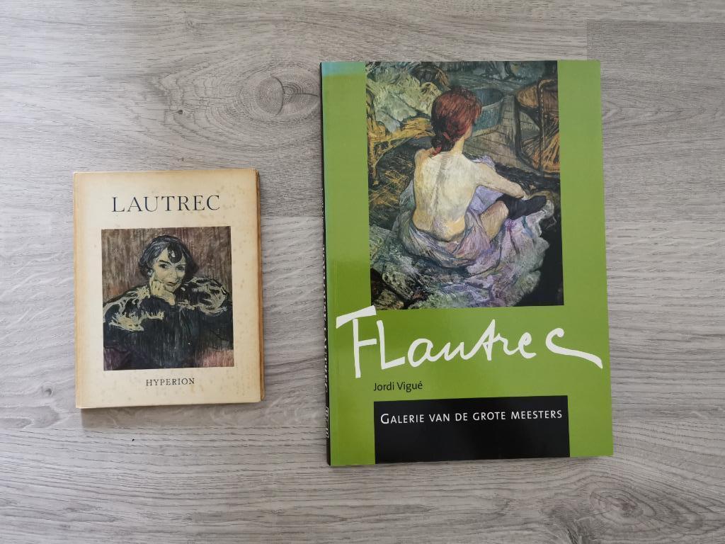 Lautrec - 2 boeken, Boeken, Kunst en Cultuur | Beeldend, Gelezen, Schilder- en Tekenkunst, Ophalen of Verzenden