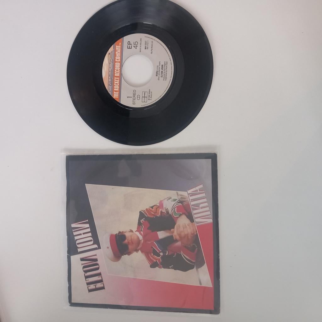 Vinyl single Elton John '"Nikita"1985, Ophalen of Verzenden, Zo goed als nieuw