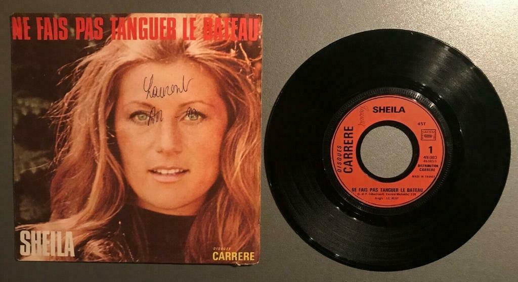 Vinyle de Sheila. -, Enlèvement ou Envoi, Utilisé, Autres genres, Single