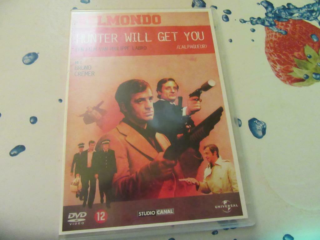 Hunter Will get You met Jean Paul belmondo, Vanaf 12 jaar, Ophalen of Verzenden, Zo goed als nieuw, Actiethriller
