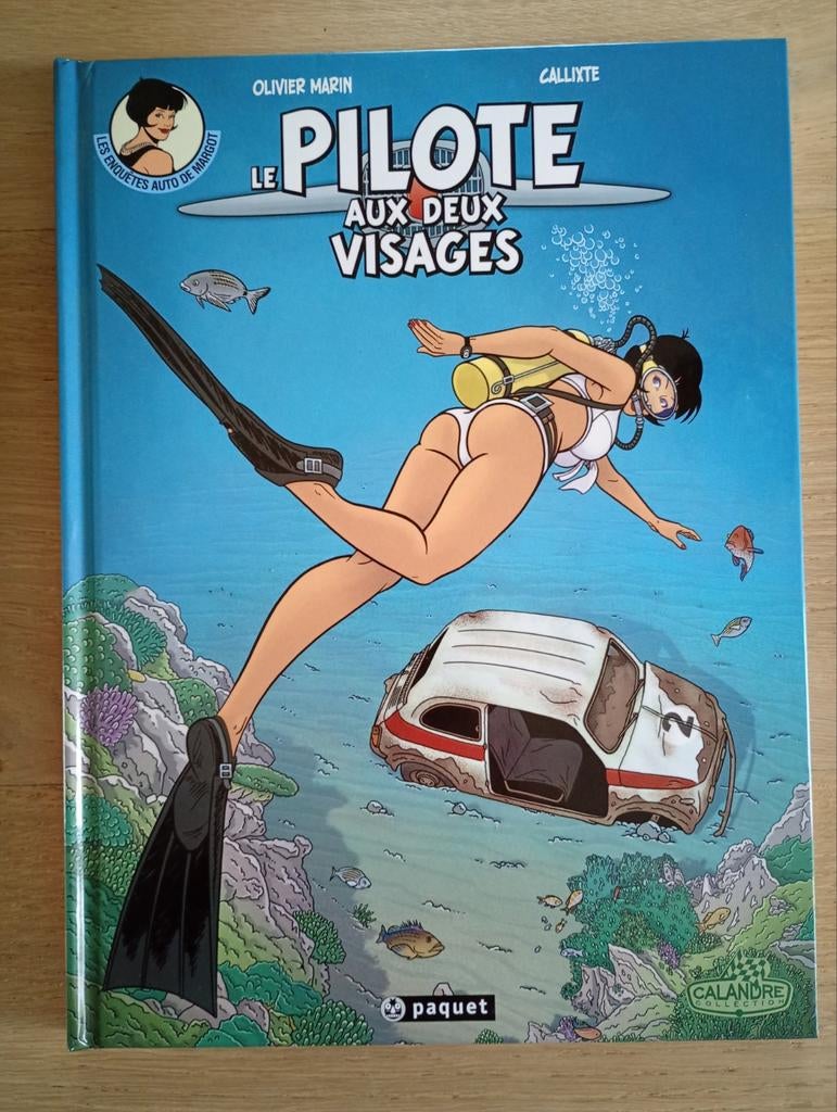 Les enquêtes auto de Margot 4 Le pilote aux deux visages EO, Une BD, Enlèvement ou Envoi, Comme neuf