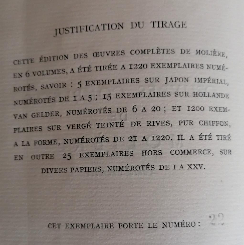 Molière, complete theaterwerken, EMILE HAZAN &, Boeken, Literatuur, Gelezen, Europa overig, Ophalen