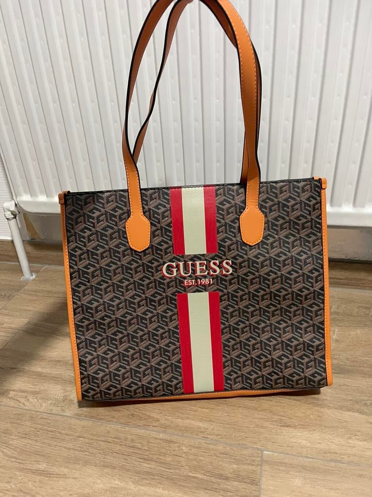 Sac Guess, Ophalen of Verzenden, Nieuw, Bruin, Handtas