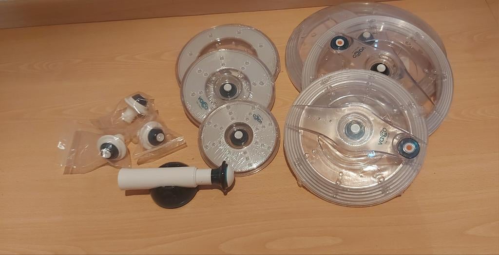 T&T design vacuum deksels en 3 flesdoppen, Ophalen of Verzenden