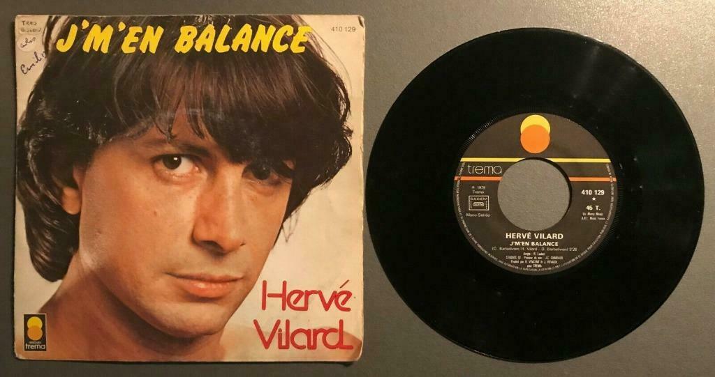 Vinyle de Hervé Vilard*, Enlèvement ou Envoi, Utilisé, Autres genres, Single