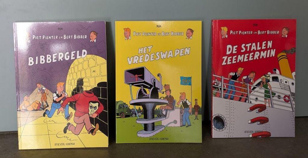 Piet Pienter & Bert Bibber nrs. 1, 4 & 5 - Handelsbladjaren, Boeken, Nieuw, Ophalen of Verzenden, POM, Meerdere stripboeken