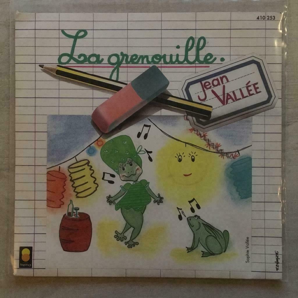 7" Jean Vallée - La Grenouille (TREMA 1984) VG+, Verzenden, Gebruikt, Pop