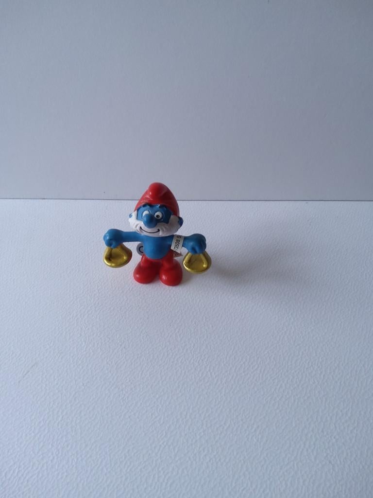 Grand Smurf Zodiac Libra-serie, Ophalen of Verzenden, Gebruikt, Grote Smurf, Poppetje, Figuurtje of Knuffel