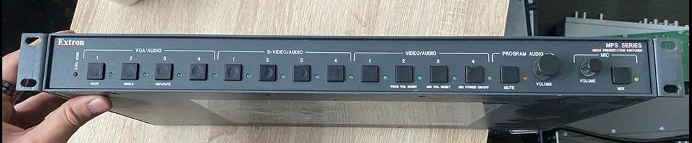 Extron Mps 112, Zo goed als nieuw
