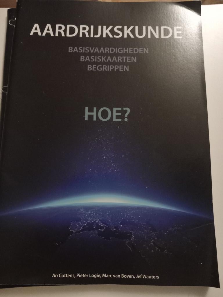 Hoe?, Boeken, Ophalen, Zo goed als nieuw, Aardrijkskunde
