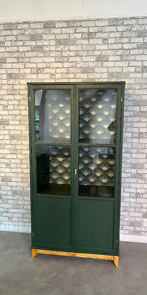 Vitrine vintage, Maison & Meubles, Armoires | Vitrines, Comme neuf, Enlèvement
