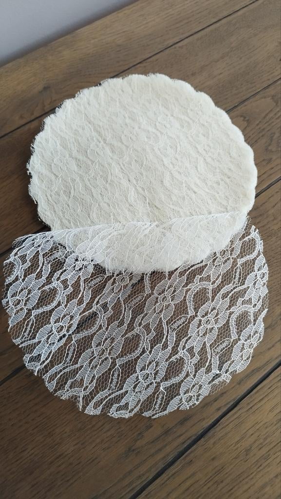 100 tulle dentelle beige ivoire pochon dragées mariage, Hobby & Loisirs créatifs, Articles de fête, Neuf, Enlèvement
