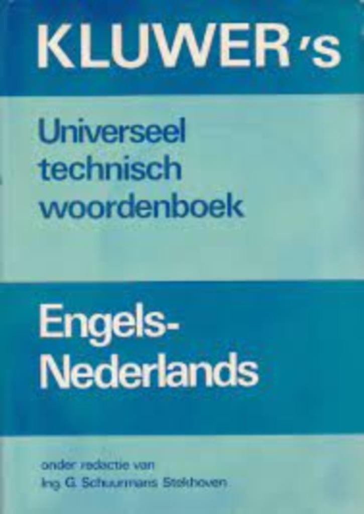 Universeel Technisch Woordenboek|Engels-Nederlands9020107712, Livres, Technique, Enlèvement ou Envoi, Utilisé, Autres sujets/thèmes