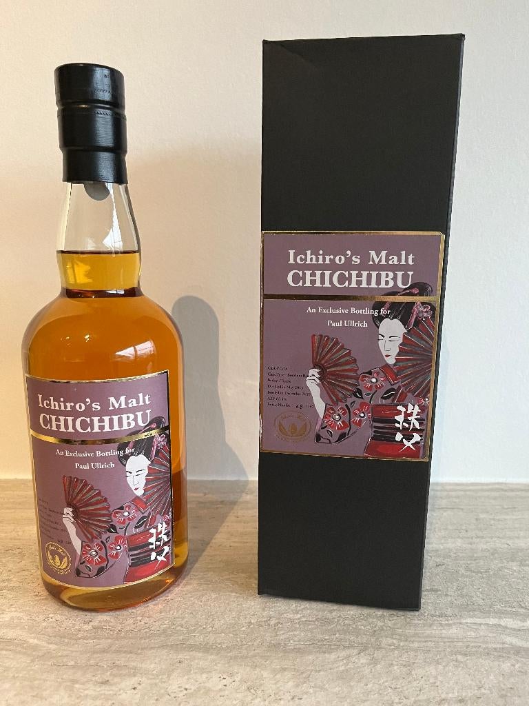 Chichibu 2013 Single Bourbon Cask #2573 / Paul Ullrich AG, Verzamelen, Wijnen, Ophalen of Verzenden
