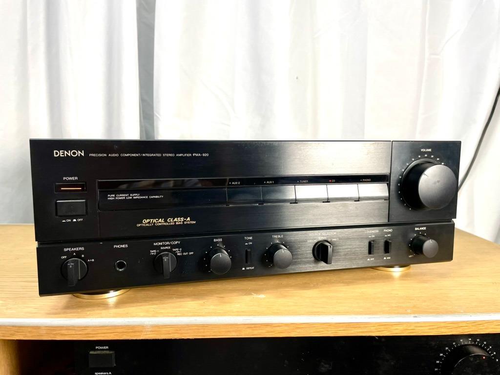 DENON PMA 920 - STEREO AMPLIFIER, Ophalen, Gebruikt, Denon, 60 tot 120 watt